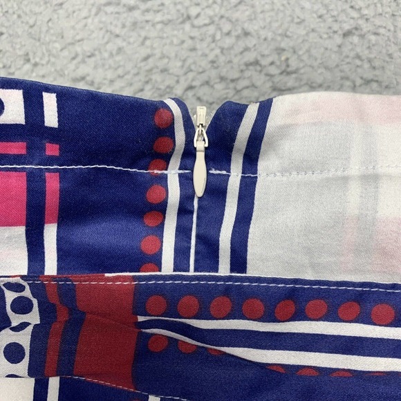 TULLE Skirt Medium Pencil Tulip High Waisted Plaid Belted Pleated Pockets - Picture 10 of 15